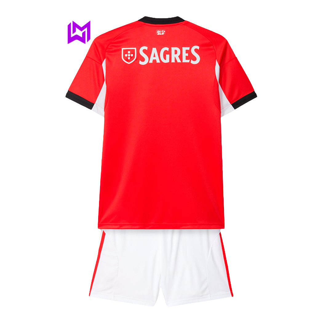 Conjunto Infantil Benfica Principal 2025/26 - ÚLTIMAS UNIDADES! 🔥🦅