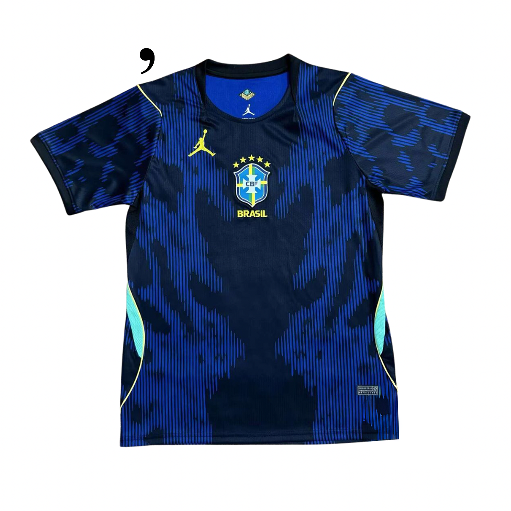 Brazil Away Blue 2026 - Brasil Jordan Fan Version