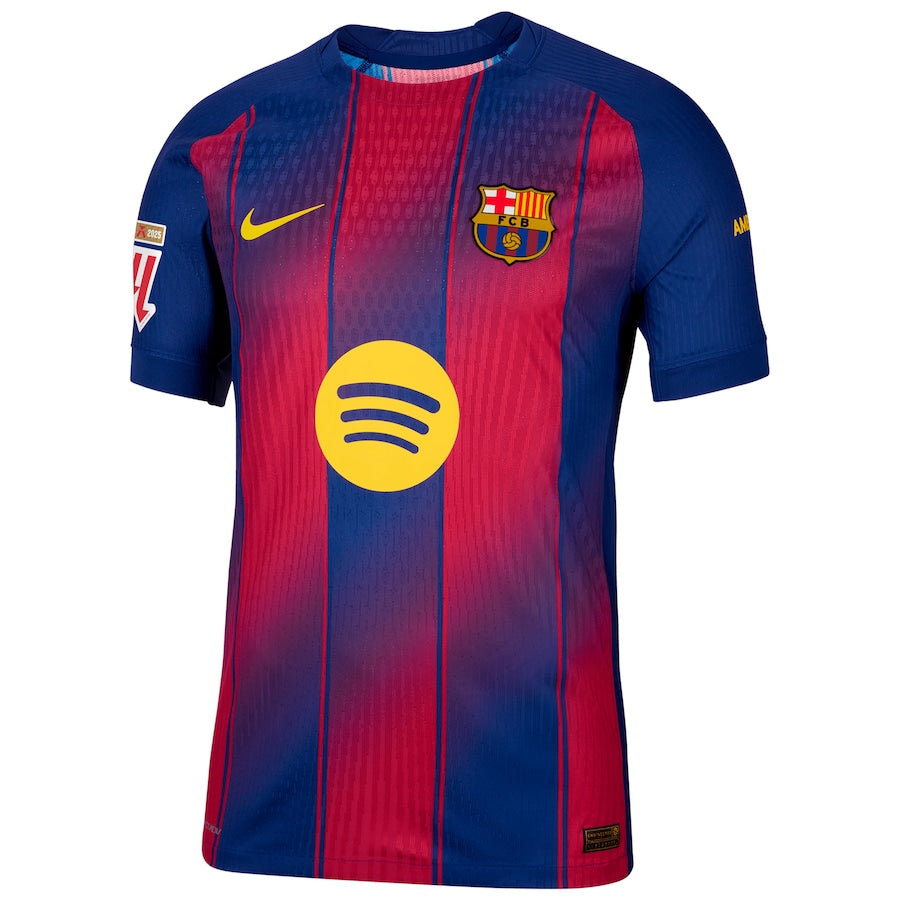 Lamine Yamal Barcelona Nike 2025/26 Home Authentic Player Jersey - Slim Fit