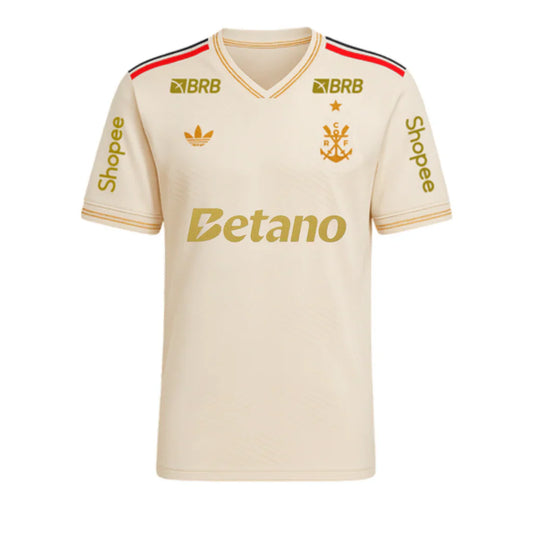 Manto Flamengo 2025/26 – Fan version All Sponsor + Patch Copa do Brasil