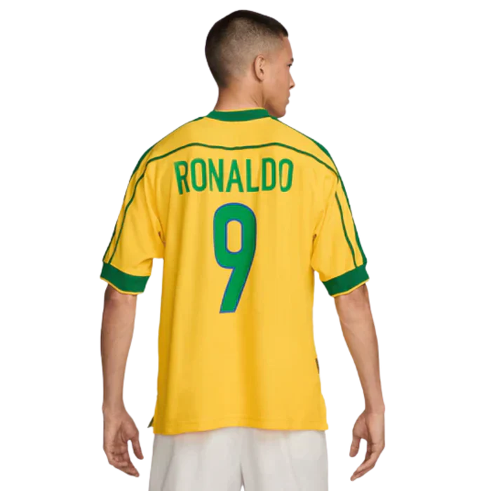 Brazil 1998 I Home Jersey - Retro Version