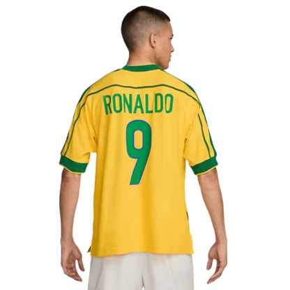 Brazil 1998 I Home Jersey - Retro Version