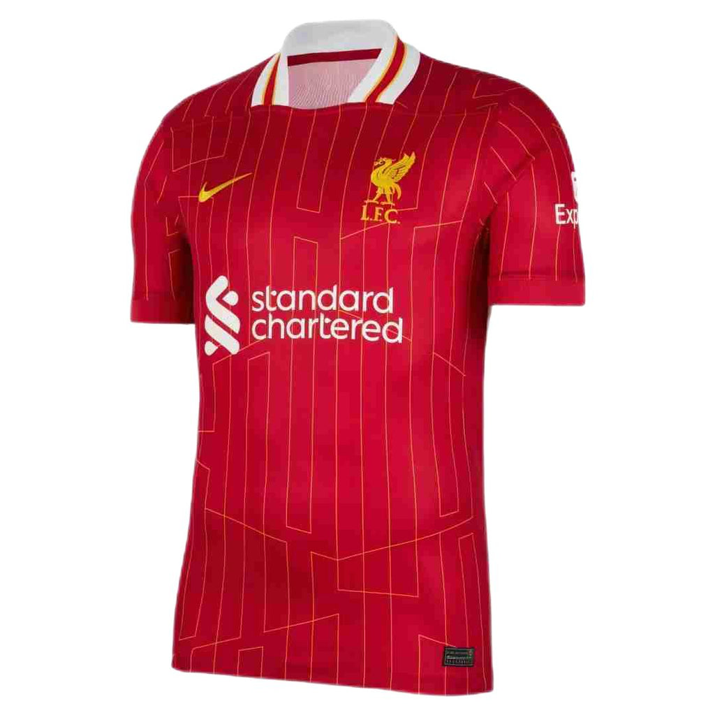 Liverpool Home Jersey 2024/2025 - CHAMPIONS 20 & Gold Trophy