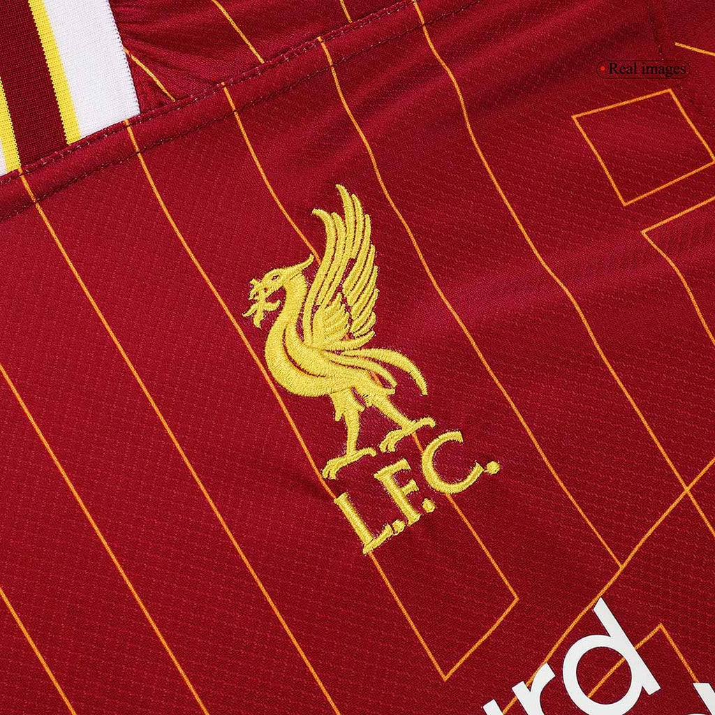 Liverpool Home Jersey 2024/2025 - CHAMPIONS 20 & Gold Trophy