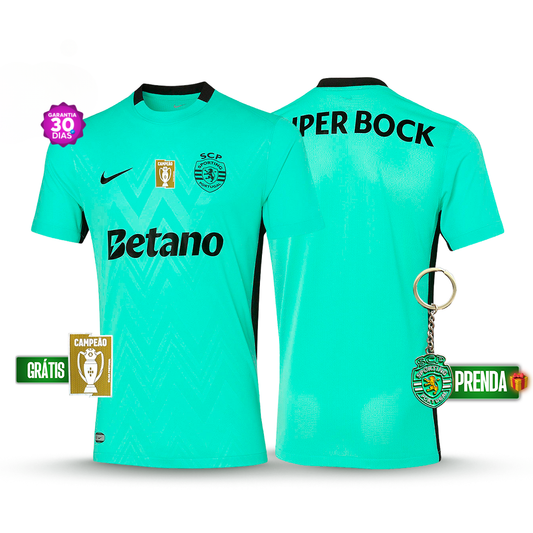 Camisola Sporting Terceiro Verde 2025/26 - LANÇAMENTO! 🔥💚