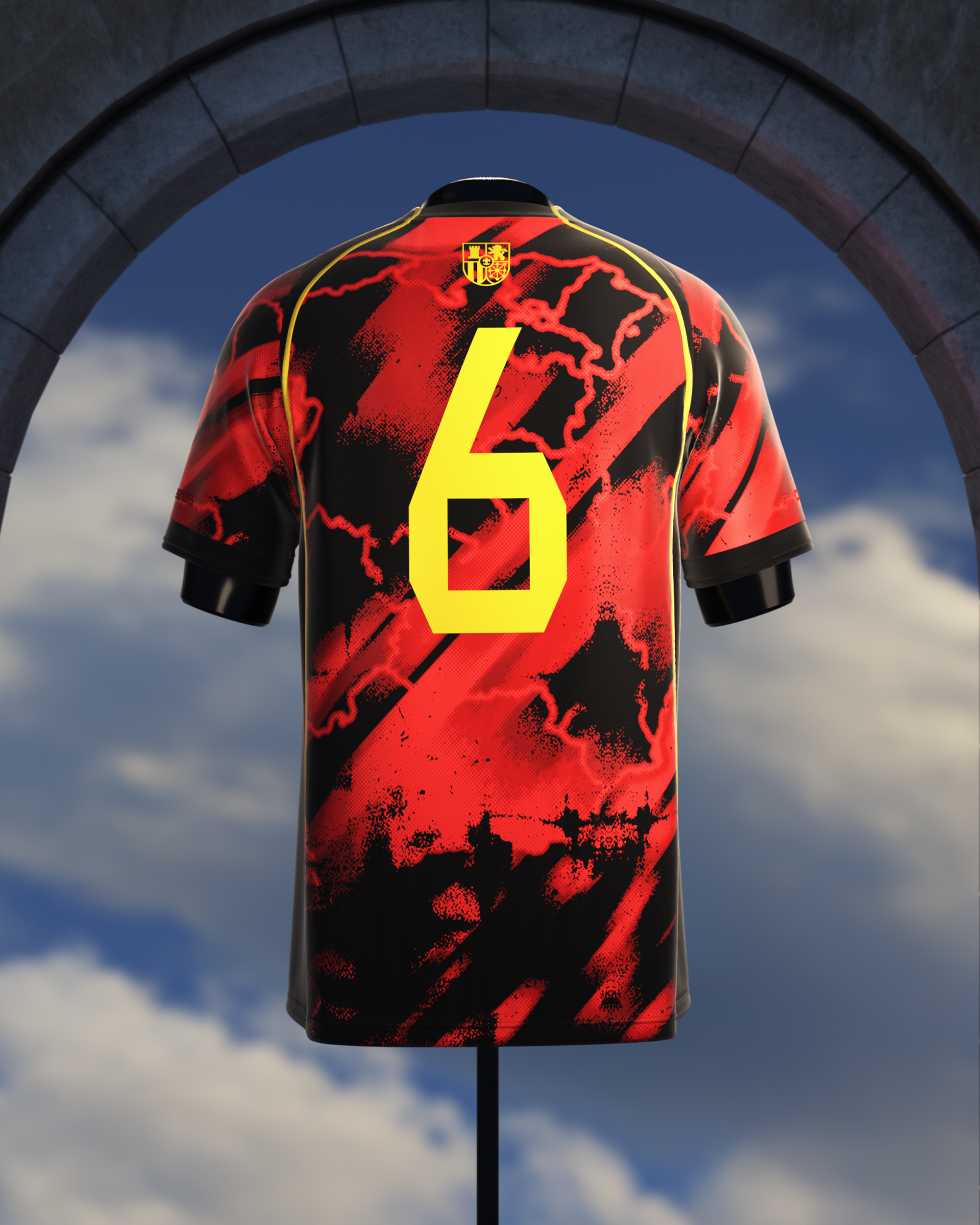 El Cerebro - Number 6 Jersey