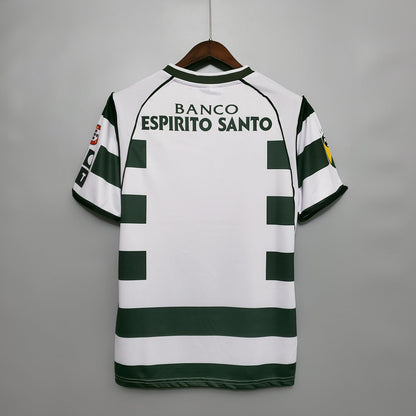 Camisola Sporting Retro 2001/03 - Modelo Exclusivo! 🇵🇹