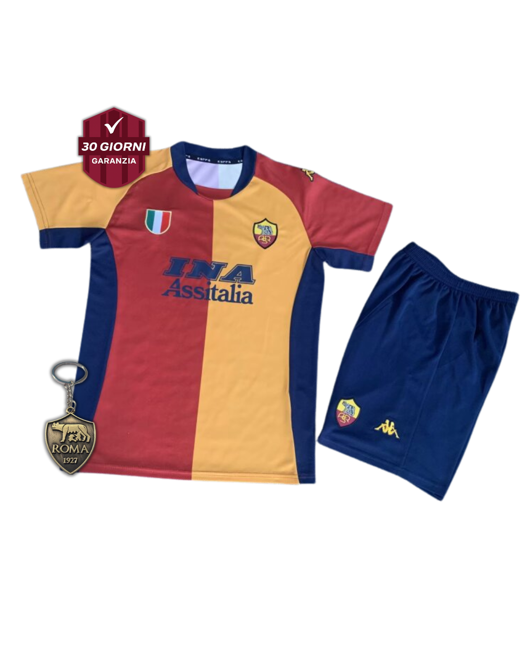 ASR Kit Bambino Retro Totti #10 2001/02