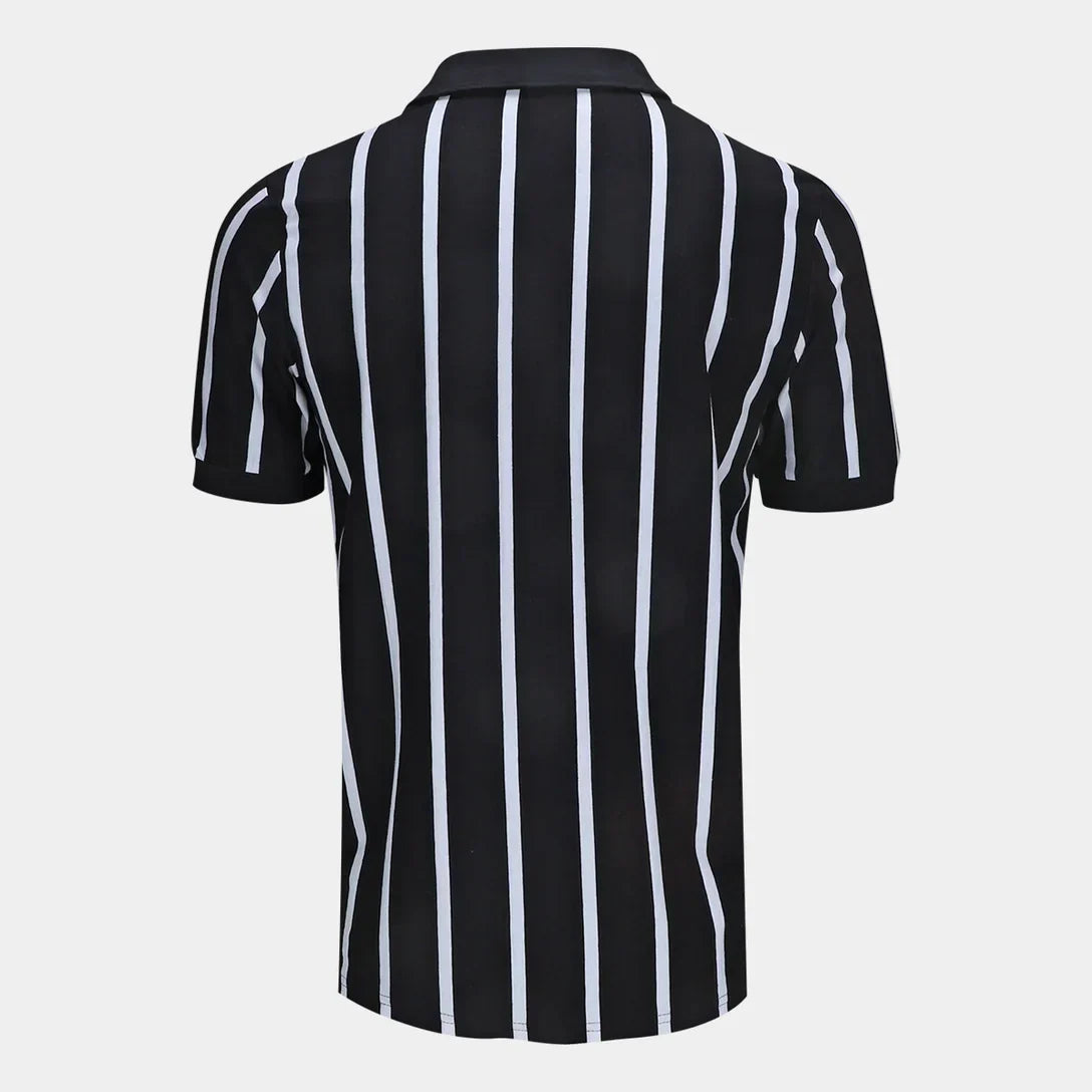 Camiseta Polo Corinthians Retrô Japão Masculina - Fan Version
