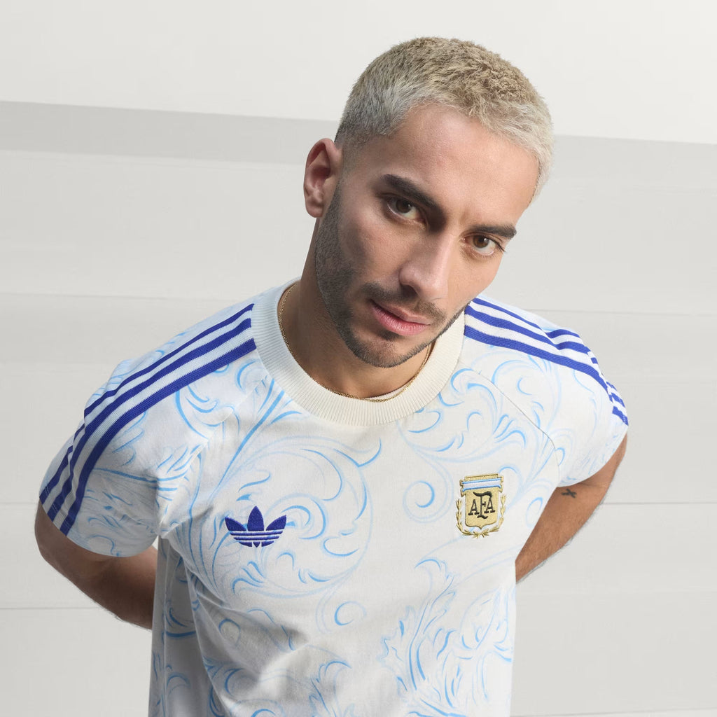 ARGENTINA ORIGINALS ALL OVER PRINT LIFESTYLE - T-shirt desportiva - off-white