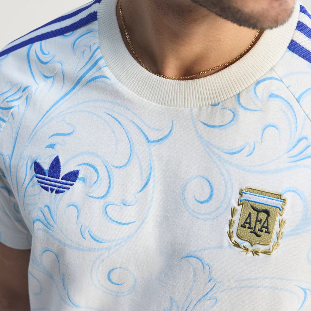 ARGENTINA ORIGINALS ALL OVER PRINT LIFESTYLE - T-shirt desportiva - off-white