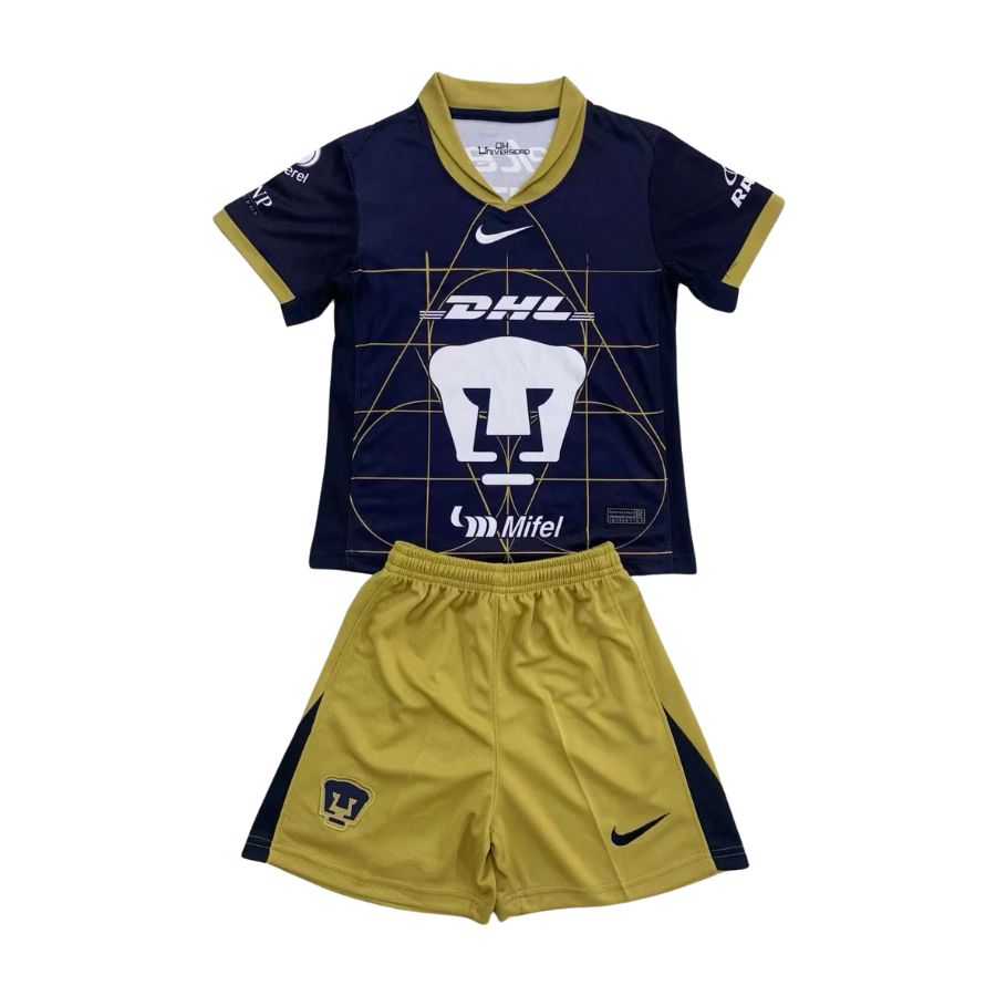 Camiseta de visitante para niños de los Pumas 2024/25 
