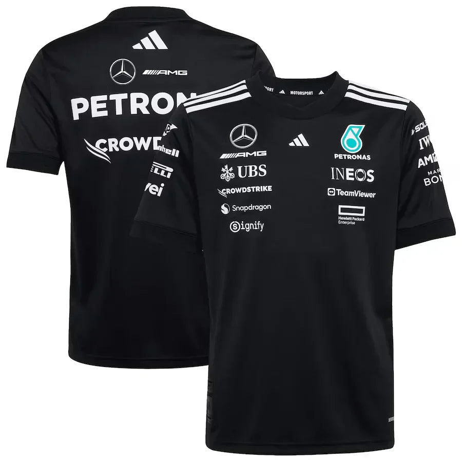 Camiseta de Fórmula 1 del piloto del equipo Mercedes AMG Petronas F1 2025