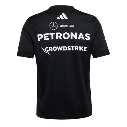 Camiseta adidas F1 2025 del piloto del equipo Mercedes AMG Petronas Fórmula 1 Fórmula 1