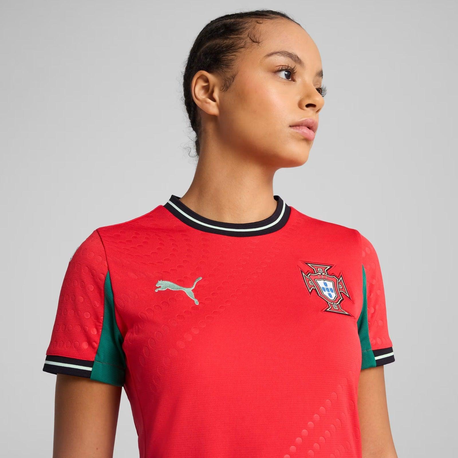 Camisola Feminina Portugal Principal 2025/26 - LANÇAMENTO