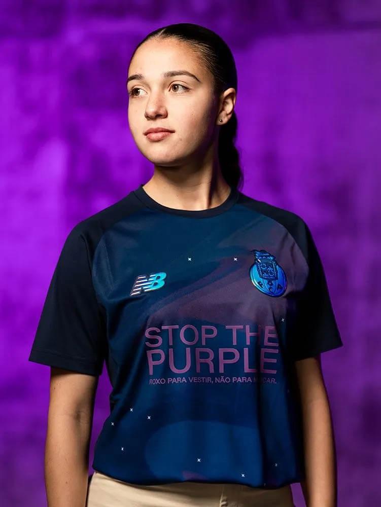 Camiseta del Porto Stop the Purple de APAV 2024/25 - ¡ÚLTIMAS UNIDADES! 🔥🐉 