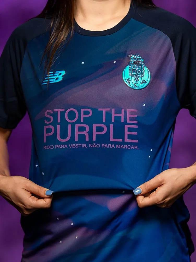 Camiseta del Porto Stop the Purple de APAV 2024/25 - ¡ÚLTIMAS UNIDADES! 🔥🐉 