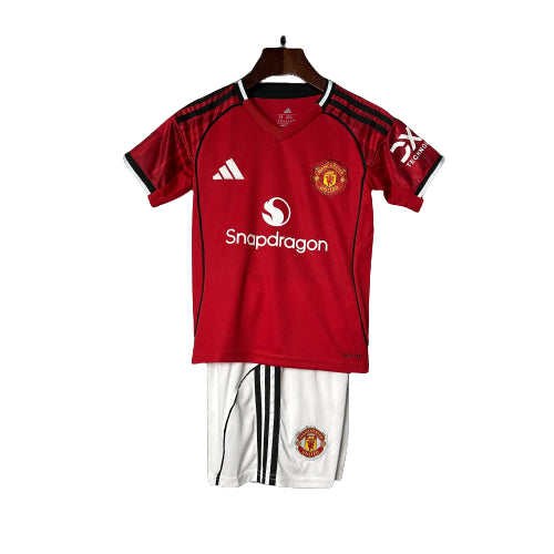 Manchester United 25/26 I Home - Kids Kit