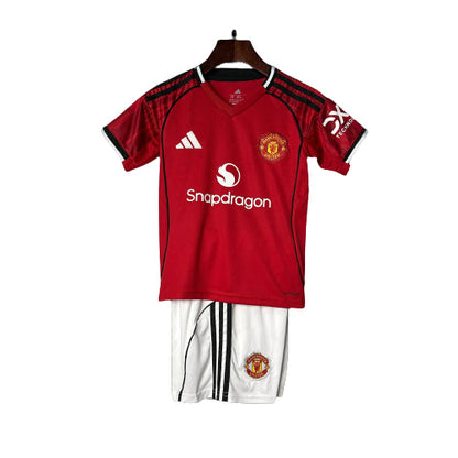 Manchester United 25/26 I Home - Kids Kit
