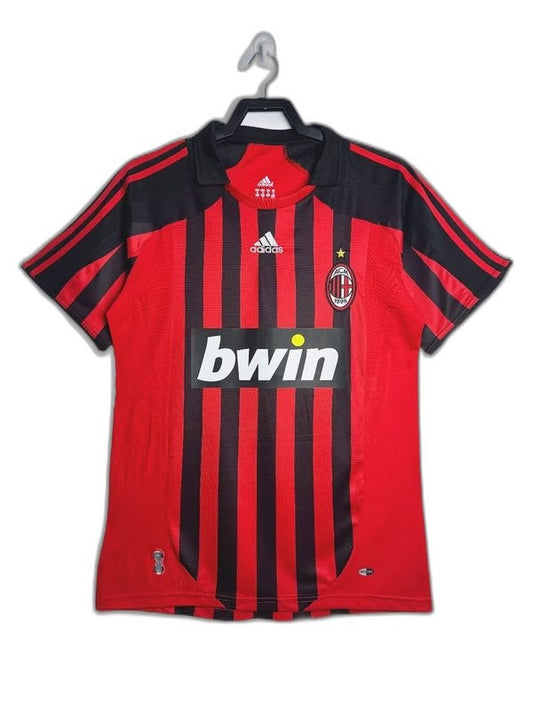 Camiseta local del AC Milan 07/08 - Versión retro