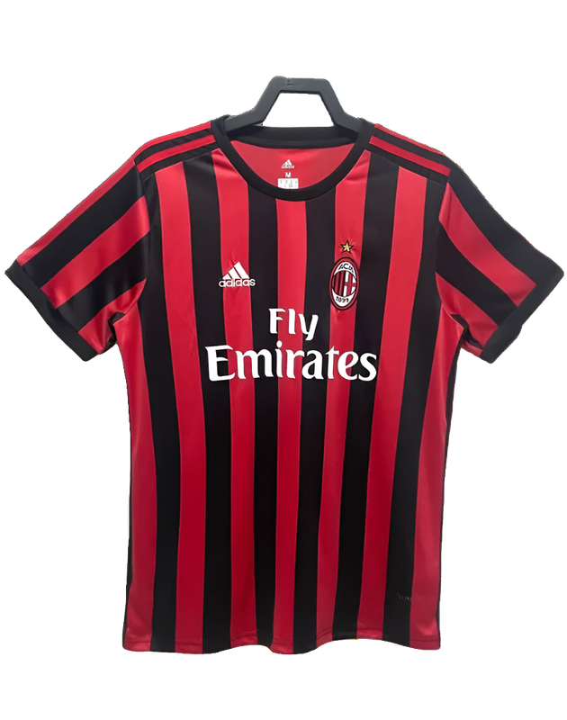 Camiseta local del AC Milan 17/18 - Versión retro