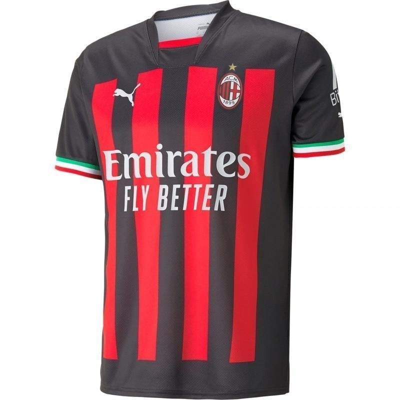 Camiseta local del AC Milan 22/23 (versión para aficionados)