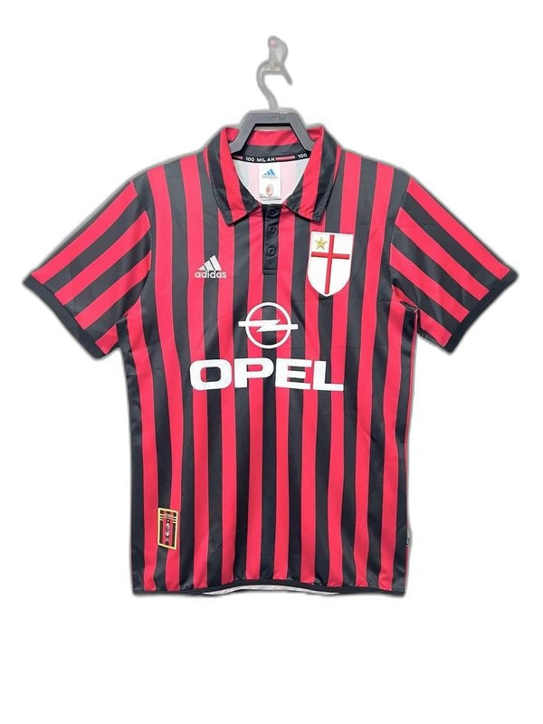 Camiseta local del AC Milan 99/00 - Versión retro 