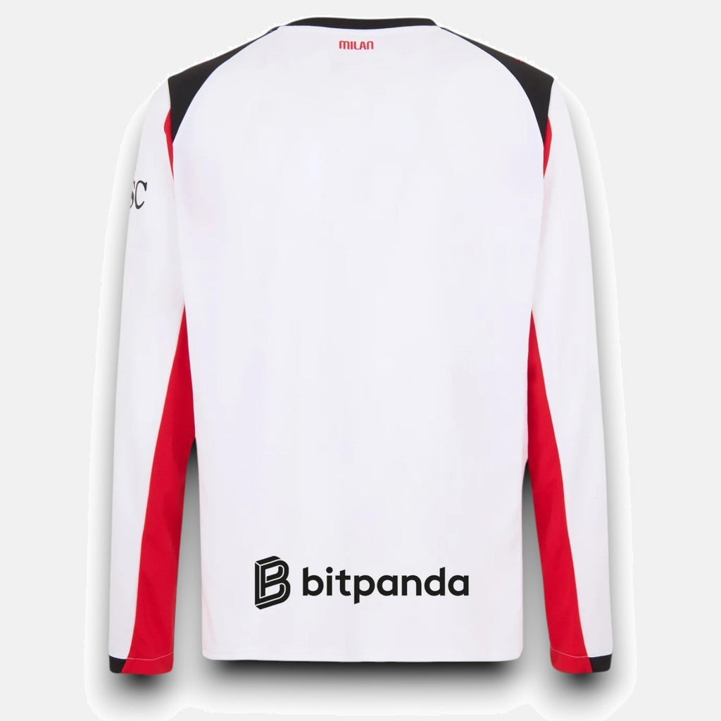 AC Milan Away Jersey 2025/26 Player Version - Long Sleeve