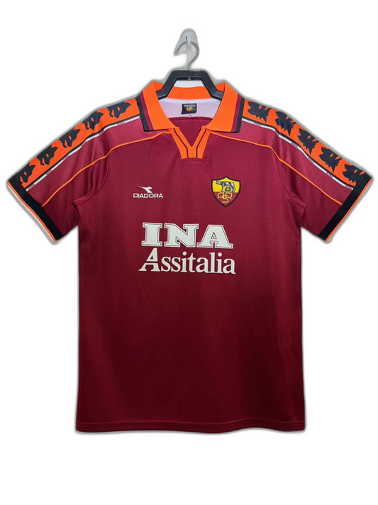 Camiseta local de la AS Roma 98/99 - Versión retro