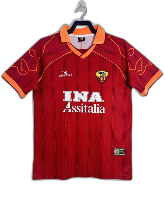 Camiseta local de la AS Roma 99/00 - Versión retro