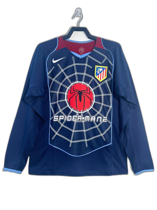 Camiseta de visitante del Atlético de Madrid 04/05 II - Versión retro de manga larga