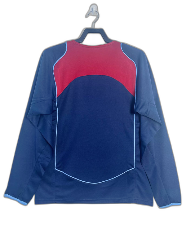 Camiseta de visitante del Atlético de Madrid 04/05 II - Versión retro de manga larga