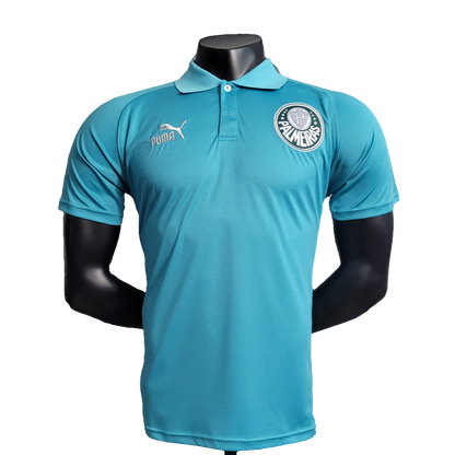 Camiseta Polo Palmeiras 23/24 - Verde Claro - Versión Fan