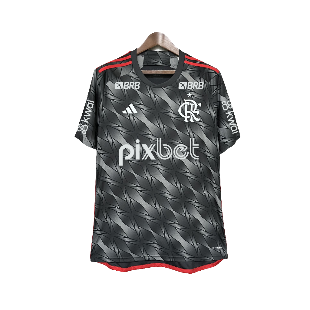 Flamengo 24/25 III Third Jersey - All Sponsors - Fan Version