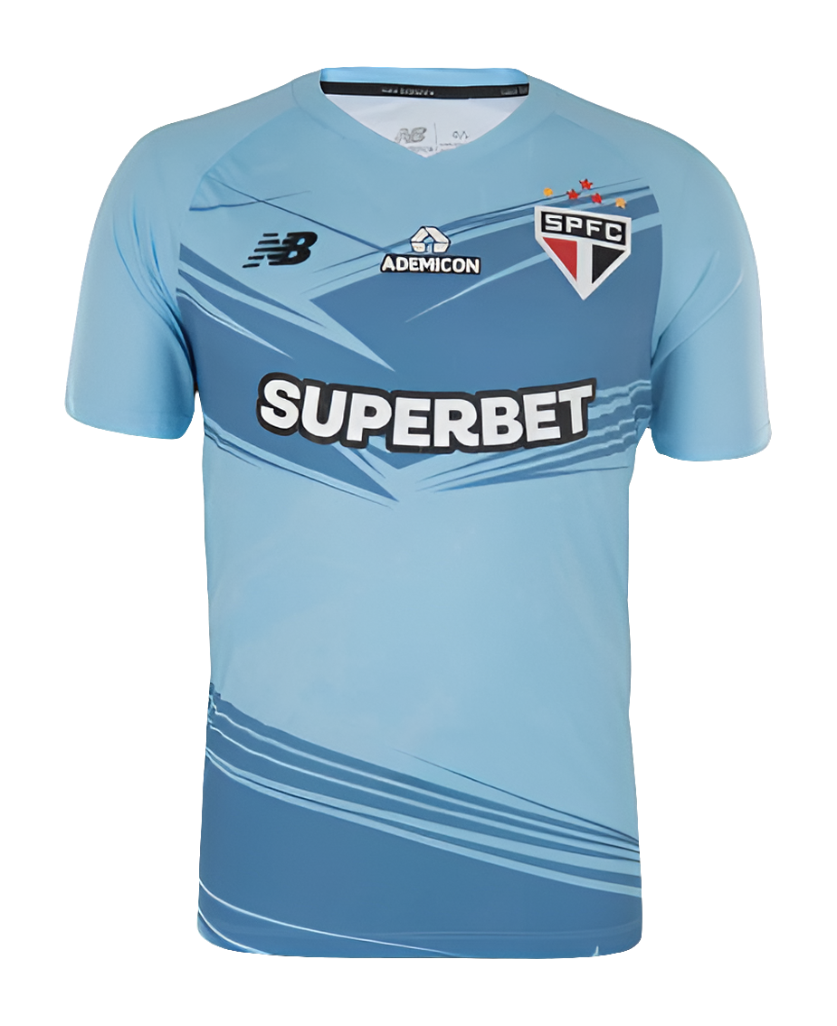 Camiseta de portero del Sao Paulo 25/26 - Celeste - Versión para aficionados