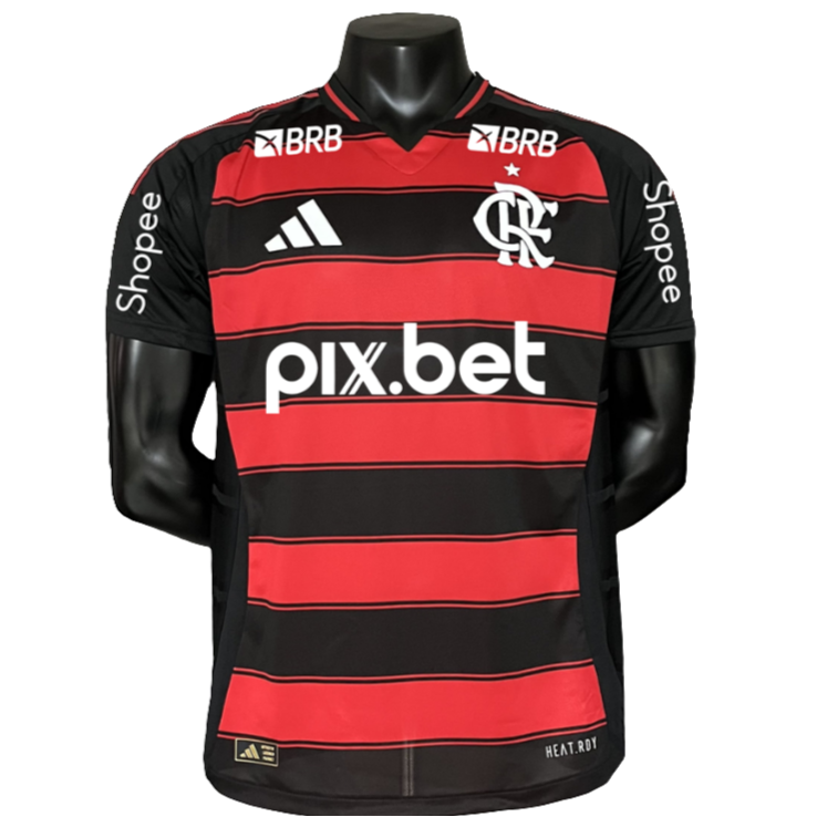 Flamengo 25/26 I Home Jersey - All Sponsors - Player Version