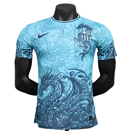 Camiseta Edición Especial del Barcelona 25/26 - Azul Claro - Versión Jugador