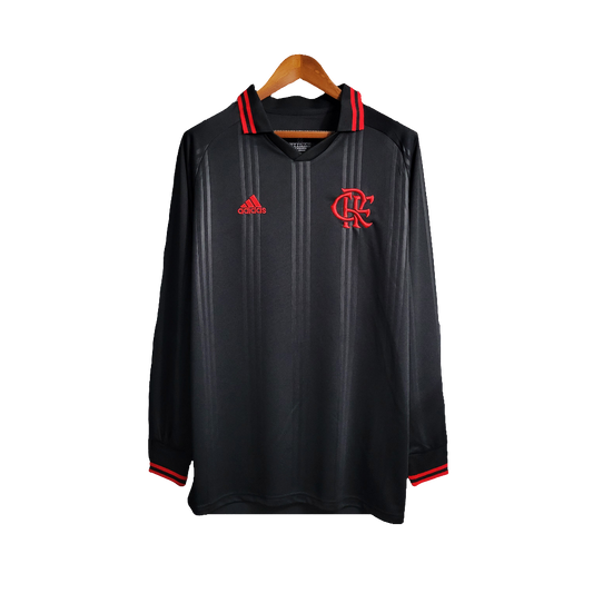 Flamengo 19/20 Special Edition Jersey - Black - Long Sleeve Retro Version