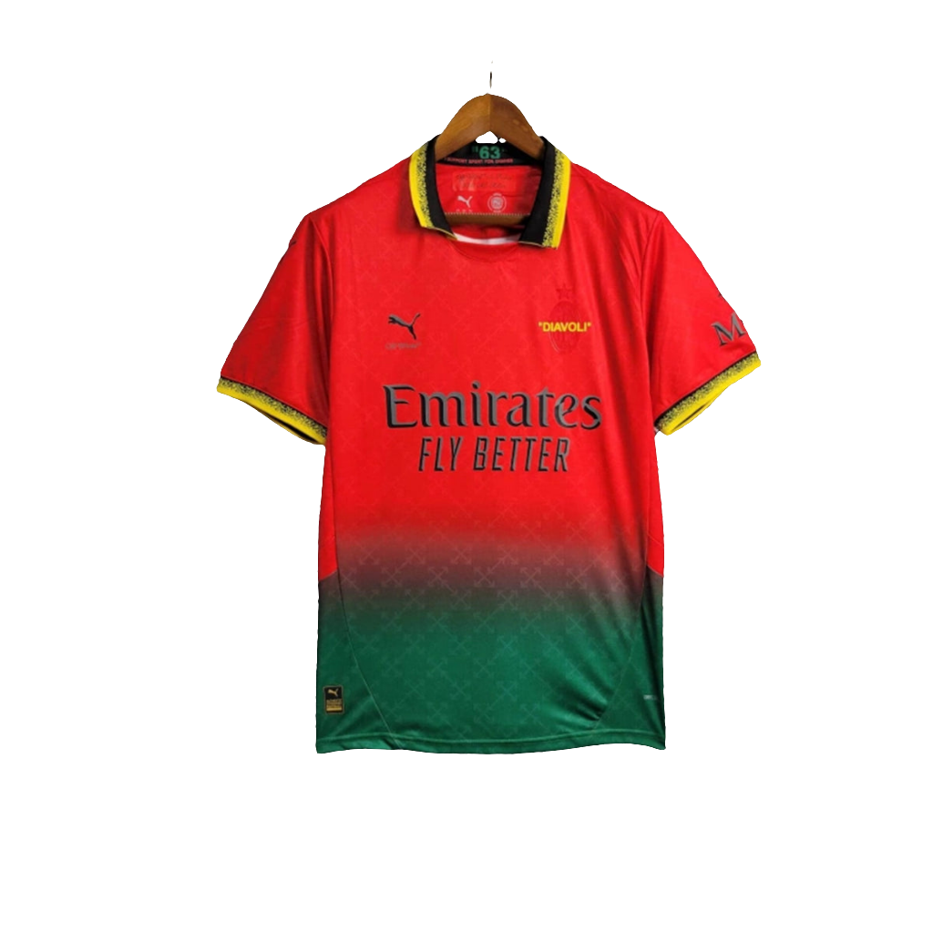 AC Milan 25/26 Commemorative Edition Jersey - Red - Fan Version