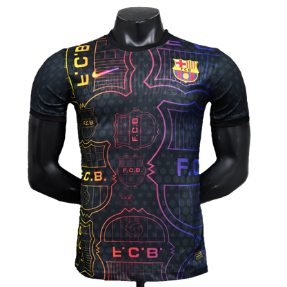 Barcelona 25/26 Special Edition Jersey - Black, Yellow, and Red - Player Version