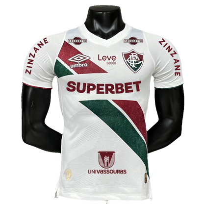 Camiseta visitante del Fluminense 24/25 II - Todos los patrocinadores - Versión para el jugador