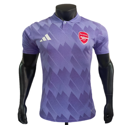 Arsenal 25/26 Polo Edition Jersey - Purple - Player Version
