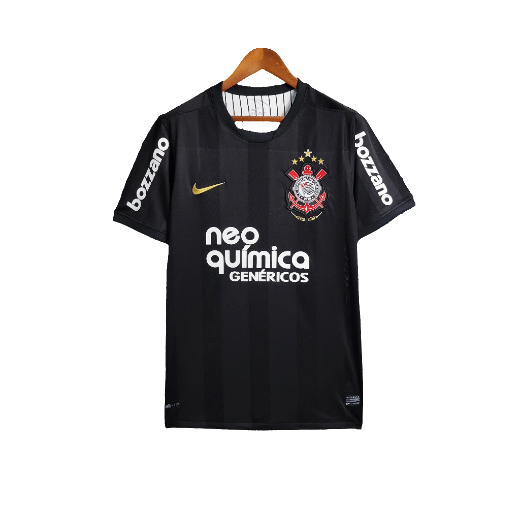 Corinthians 2010 II Away Jersey - Retro Version