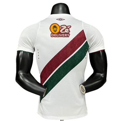 Camiseta visitante del Fluminense 24/25 II - Todos los patrocinadores - Versión para el jugador