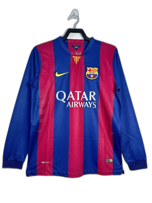 Barcelona 14/15 I Home Long Sleeve - Retro Version