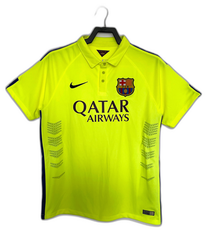 Camiseta de visitante del Barcelona 14/15 II - Versión retro