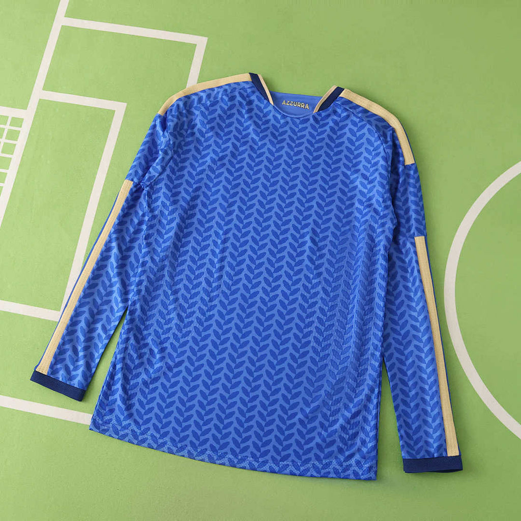 Italy World Cup 2026 Jersey Player Version - Long Sleeve