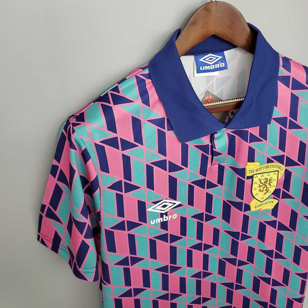 Scotland 1989/90 Away Jersey - Retro Version