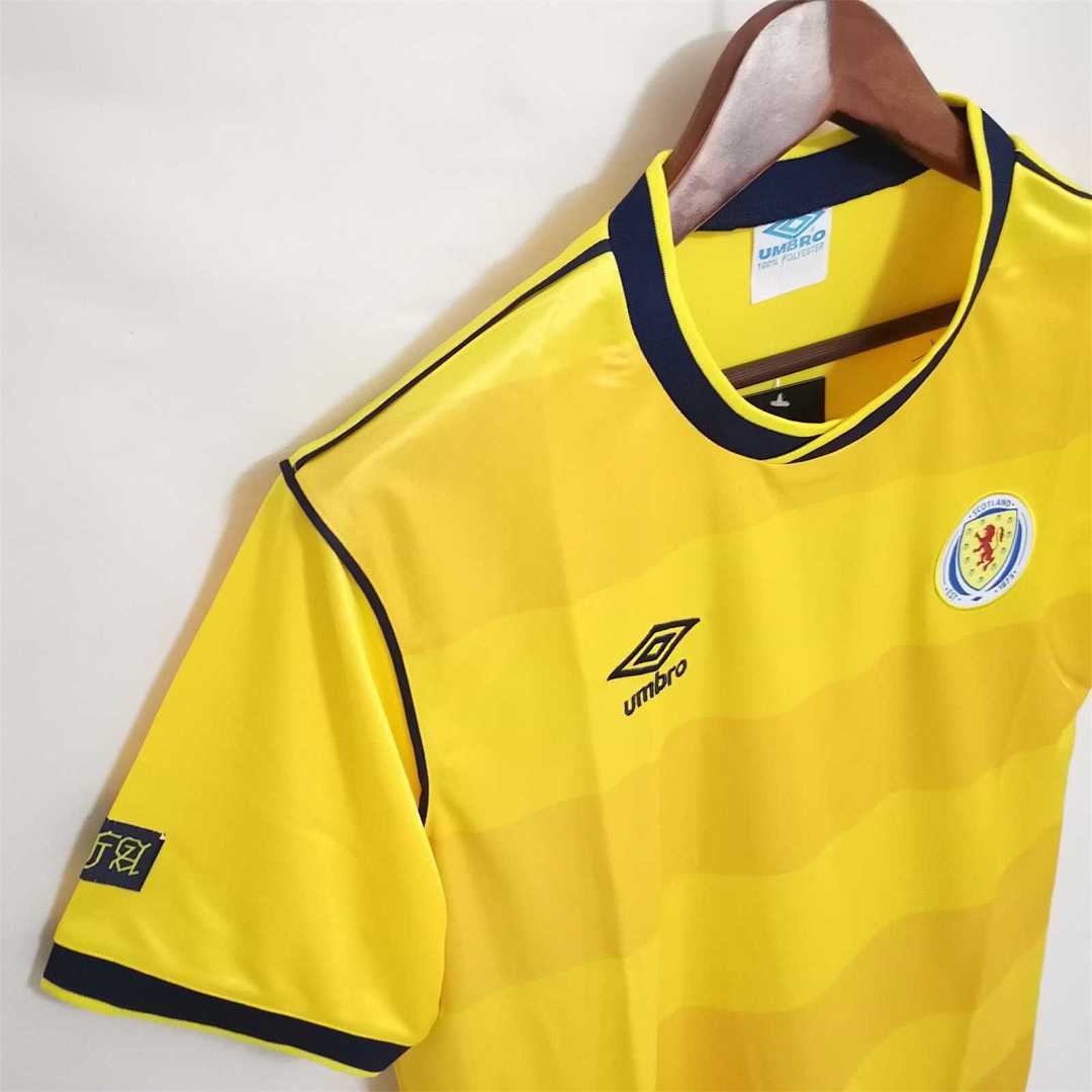 Scotland 1986 Away Jersey - Retro Version