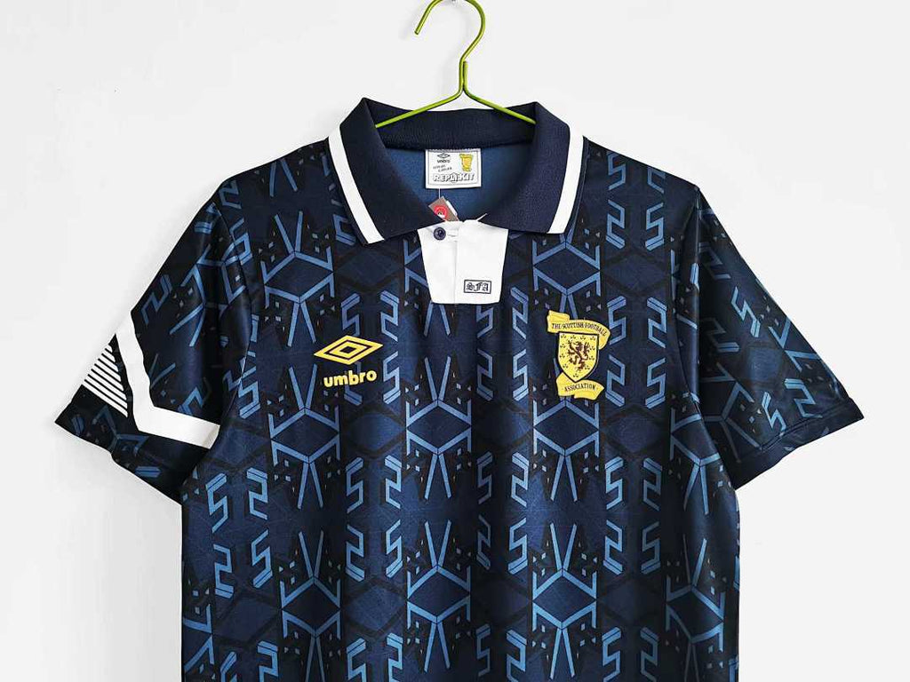 Scotland 1992/93 Home Jersey - Retro Version